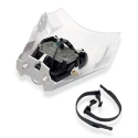 Lampa przednia z owiewką CROSS 300cc – biało-żółta