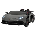 Lamborghini Aventador SV-STRONG 24V 200W - auto na akumulator - czarne
