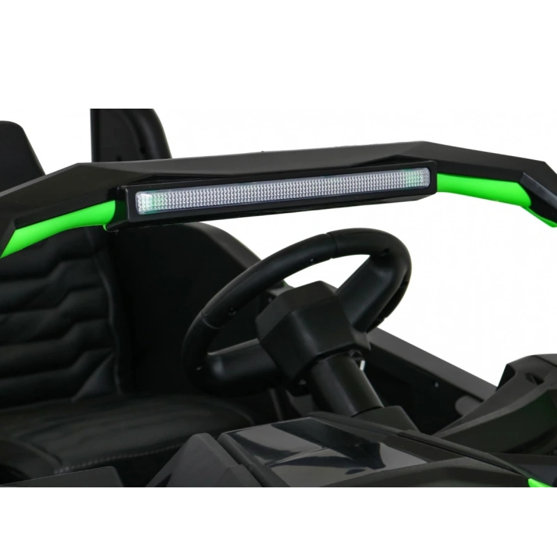 Elektryczny mini buggy na akumulator BUGGY Racing 15km/h - zielony