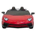 Lamborghini Aventador SV-STRONG 24V 200W - auto na akumulator - czerwone
