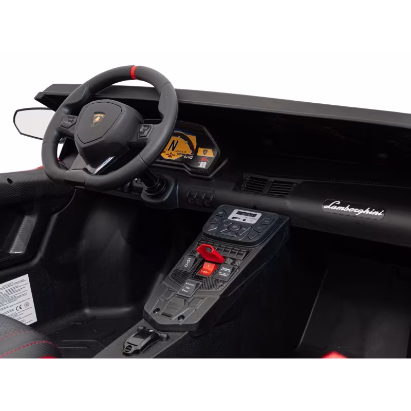 Lamborghini Aventador SV-STRONG 24V 200W - auto na akumulator - czerwone