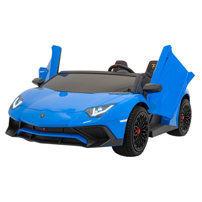 Lamborghini Aventador SV-STRONG 24V 200W - auto na akumulator - niebieskie
