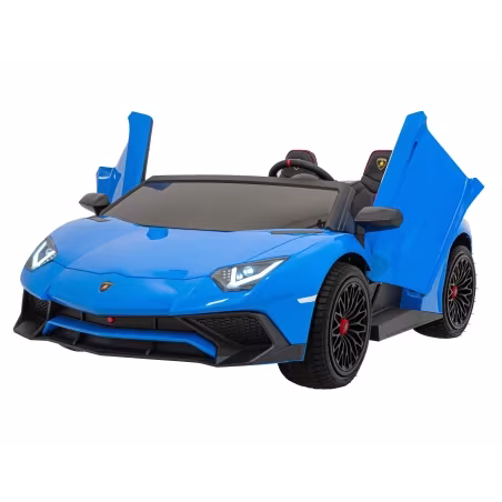 Lamborghini Aventador SV-STRONG 24V 200W - auto na akumulator - niebieskie