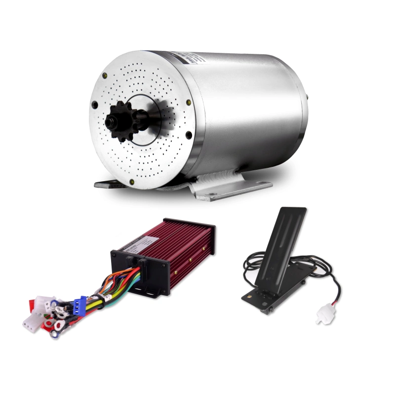Zestaw bezszczotkowy silnik ze sterownikiem i pedał RE4 48V 1000W do gokarta buggy crosskarta