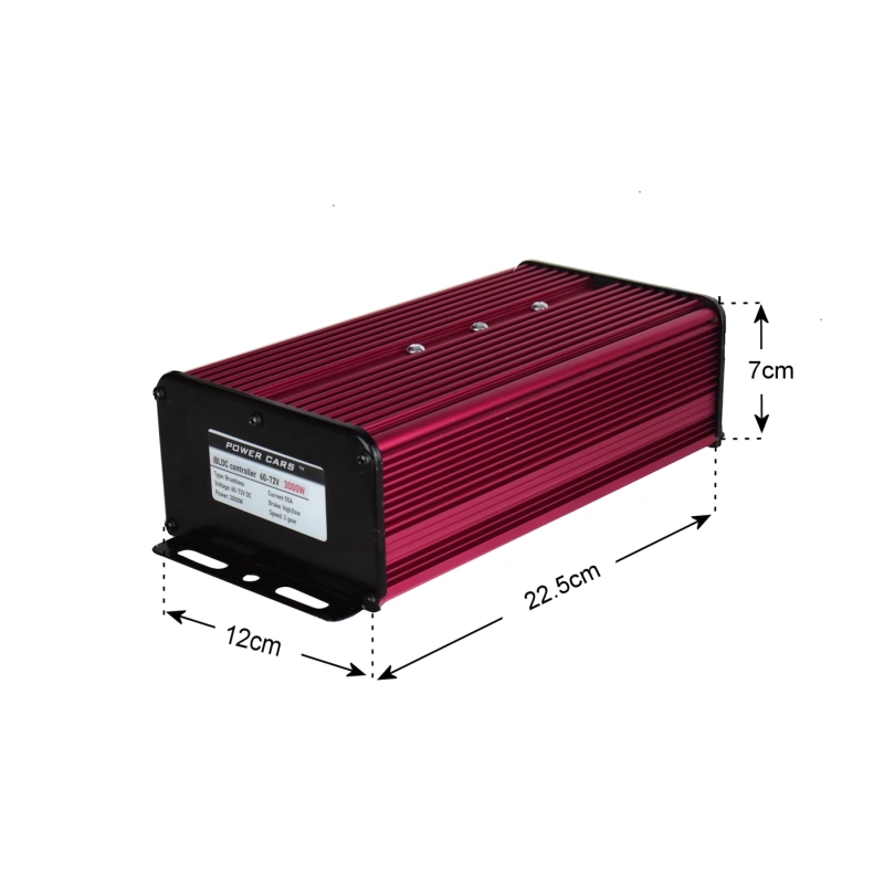 Zestaw bezszczotkowy silnik ze sterownikiem i pedał RE4 72V 3000W do gokarta buggy crosskarta