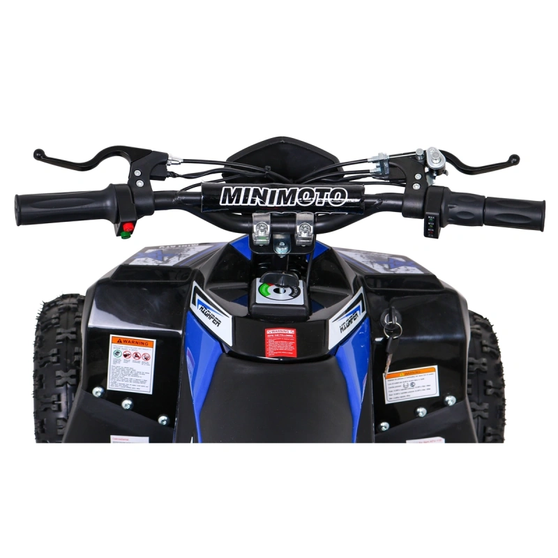 Elektryczny mini quad HIGHPER - 48V 1000W 35km/h - niebieski