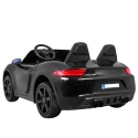 Auto dziecięce elektryczne sportowe PERFEKTA - 15km/h - czarna