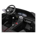 Auto dziecięce elektryczne sportowe PERFEKTA - 15km/h - czarna