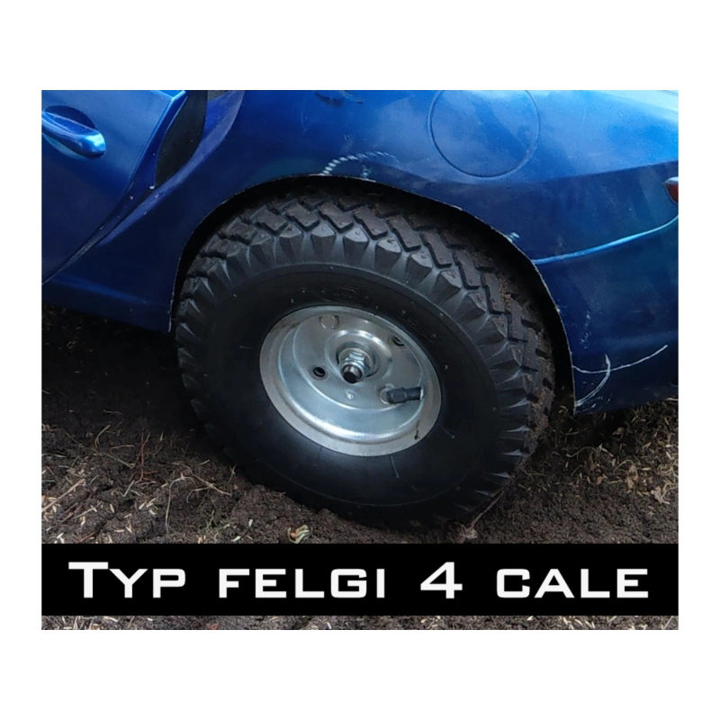 Ośka tylna napędowa z piastami na felgi 4 cali do mini gokartów buggy quadów
