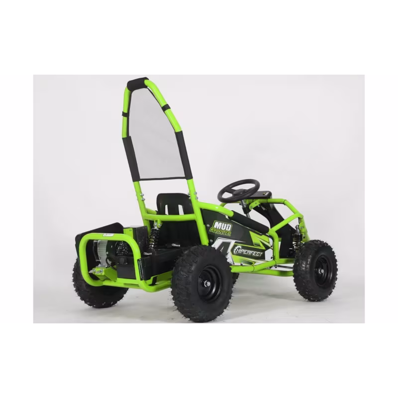 Gokart elektryczny offroad MUD MONSTER 1000W - zielony
