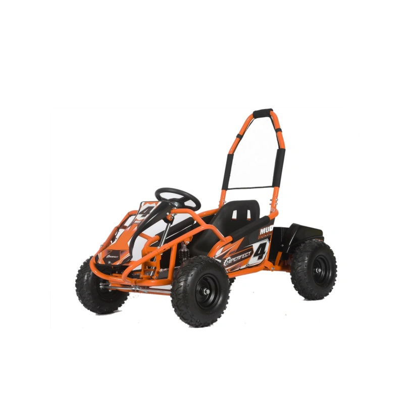 Gokart elektryczny offroad MUD MONSTER 1000W - pomarańczowy
