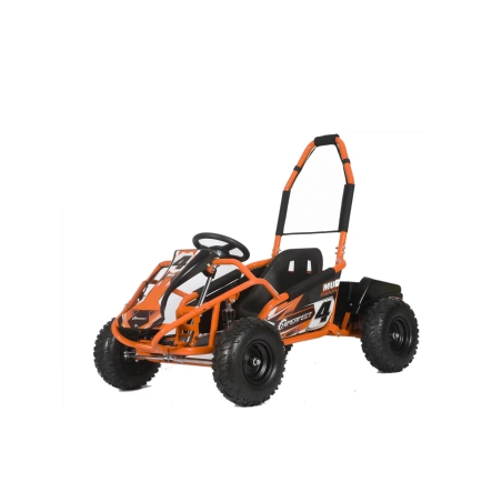 Gokart elektryczny offroad MUD MONSTER 1000W - pomarańczowy