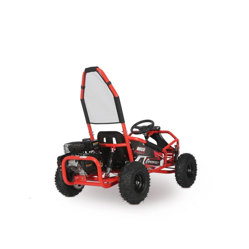 Gokart spalinowy offroad MUD MONSTER 98cc - pomarańczowy