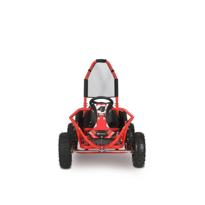Gokart spalinowy offroad MUD MONSTER 98cc - pomarańczowy