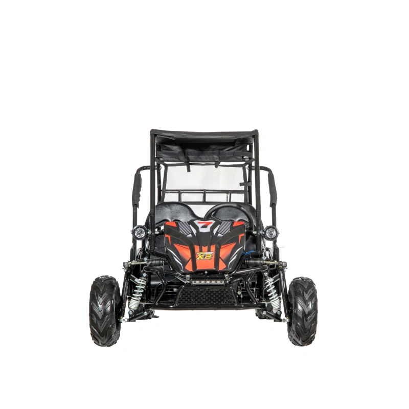 Dwuosobowe elektryczne mini buggy - POWER BUGGY X2 - 1500W - 40km/h - czerwony