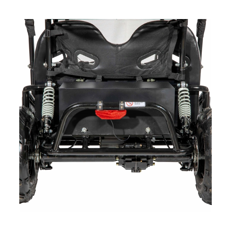 Dwuosobowe elektryczne mini buggy - POWER BUGGY X2 - 1500W - 40km/h - czerwony