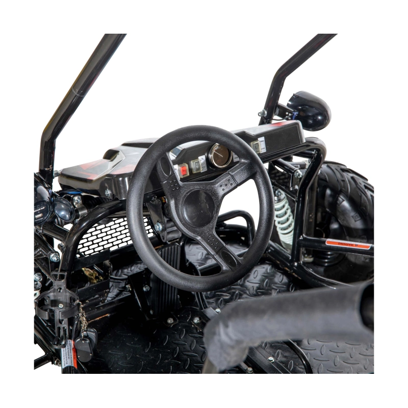 Dwuosobowe elektryczne mini buggy - POWER BUGGY X2 - 1500W - 40km/h - czerwony