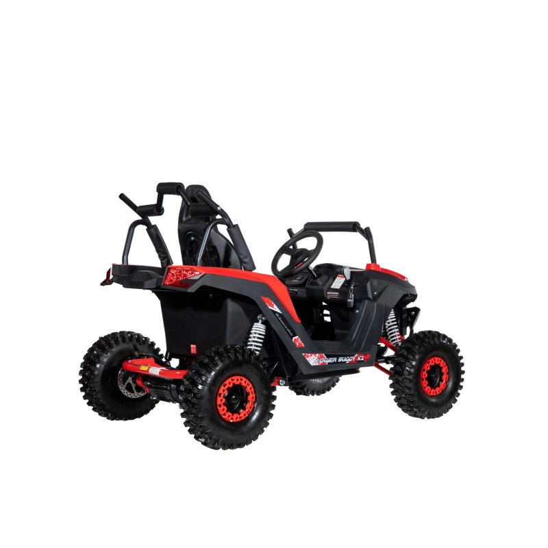 Mini buggy elektryczne - POWER BUGGY X1 - 48V 1200W 36km/h - czerwony