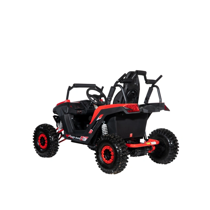 Mini buggy elektryczne - POWER BUGGY X1 - 48V 1200W 36km/h - czerwony