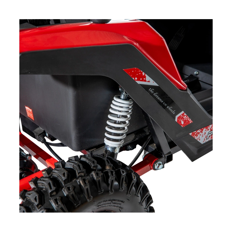 Mini buggy elektryczne - POWER BUGGY X1 - 48V 1200W 36km/h - czerwony