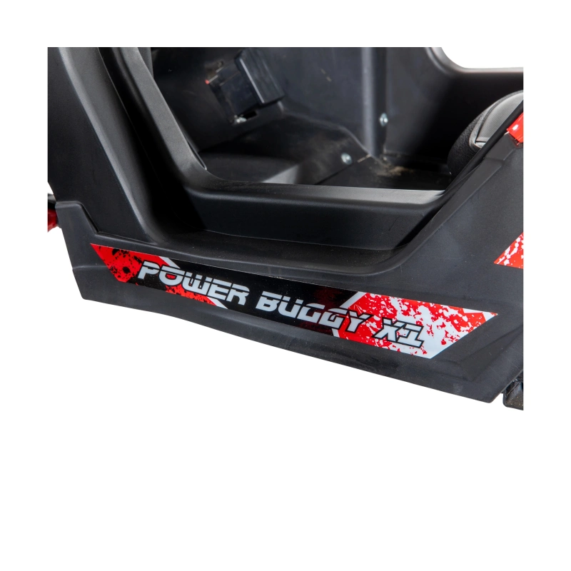 Mini buggy elektryczne - POWER BUGGY X1 - 48V 1200W 36km/h - czerwony