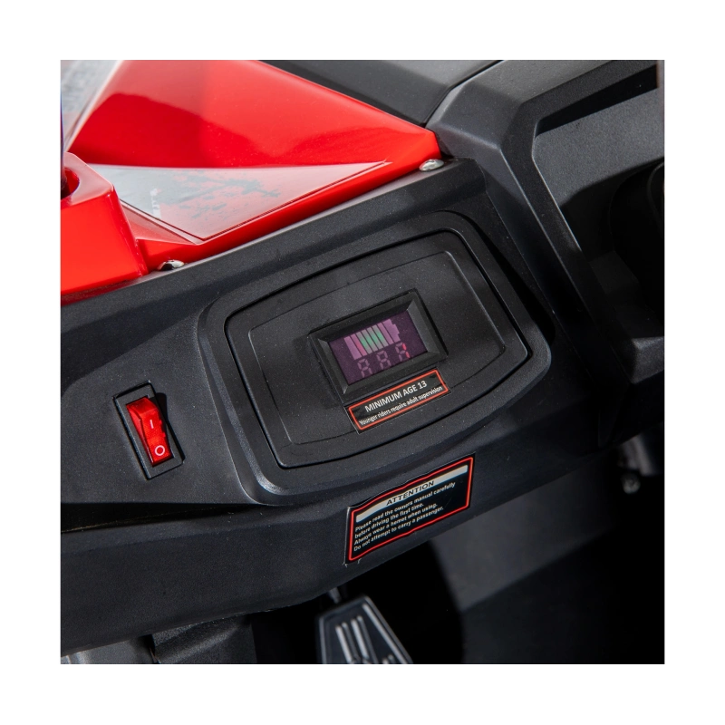 Mini buggy elektryczne - POWER BUGGY X1 - 48V 1200W 36km/h - czerwony