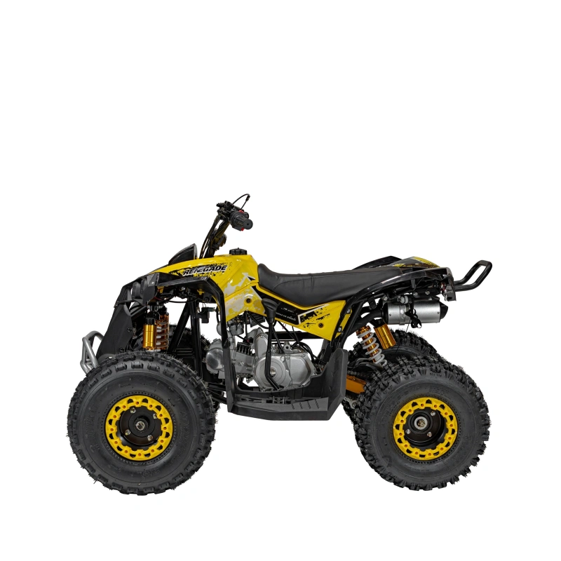 Midi quad spalinowy Renegade Highper M - 125cc - żółty