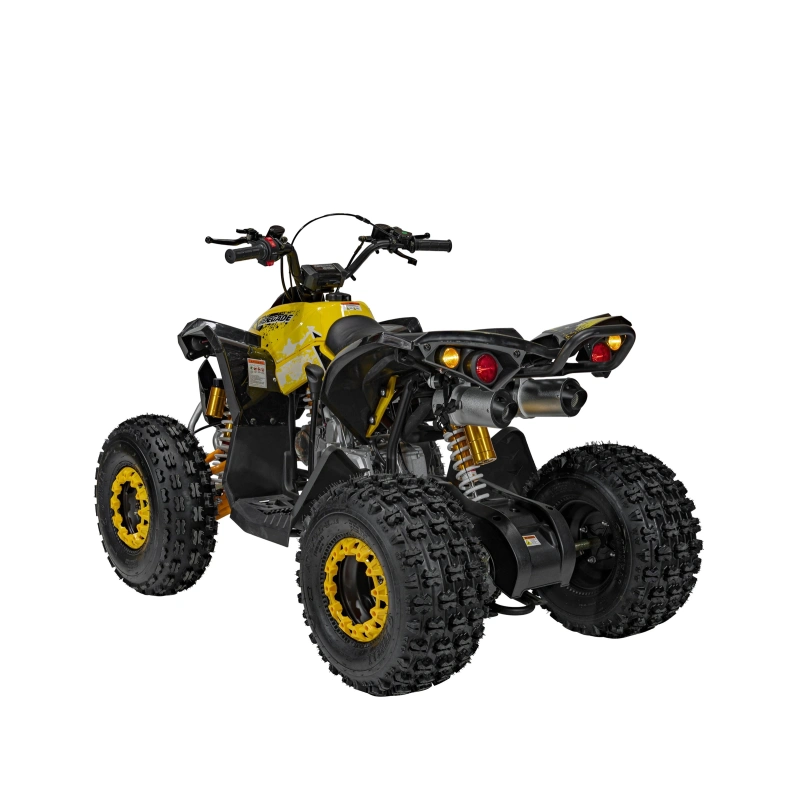 Midi quad spalinowy Renegade Highper M - 125cc - żółty