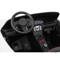 Auto dziecięce elektryczne sportowe PERFEKTA - 15km/h - biała