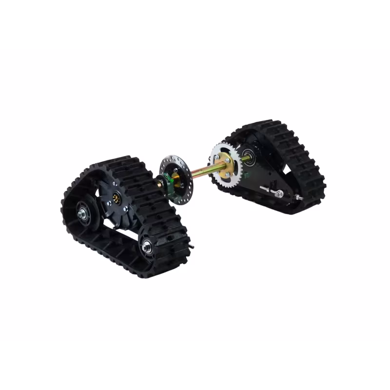 Zestaw napędowy gąsienicowy z ośką TM-01 do mini quada gokarta buggy