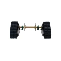 Zestaw napędowy gąsienicowy z ośką TM-01 do mini quada gokarta buggy
