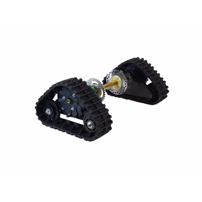 Zestaw napędowy gąsienicowy z ośką TM-01 do mini quada gokarta buggy