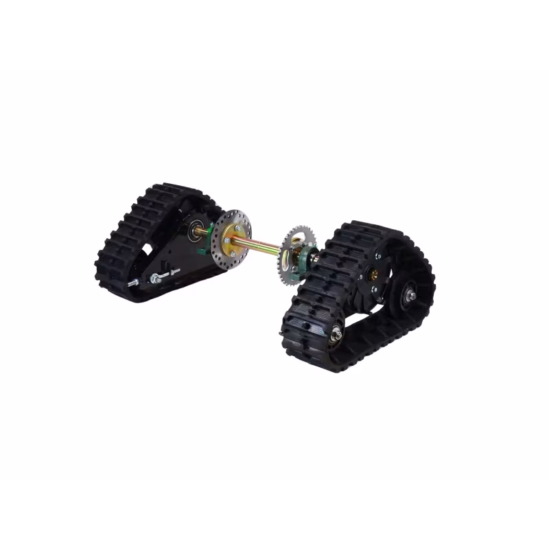 Zestaw napędowy gąsienicowy z ośką TM-01 do mini quada gokarta buggy