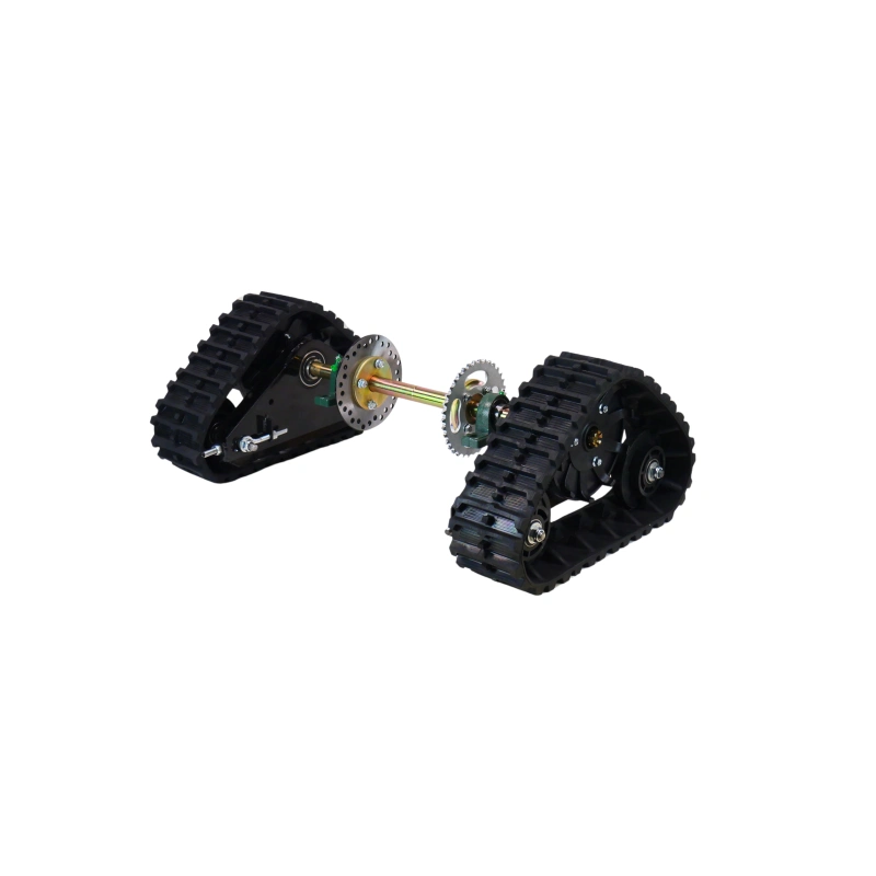 Zestaw napędowy gąsienicowy z ośką TM-01 do mini quada gokarta buggy