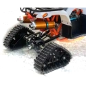 Zestaw napędowy gąsienicowy z ośką TM-01 do mini quada gokarta buggy