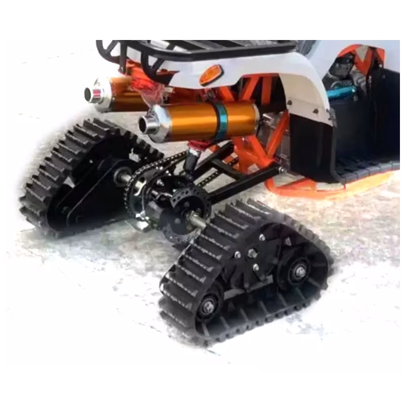 Zestaw napędowy gąsienicowy z ośką TM-01 do mini quada gokarta buggy
