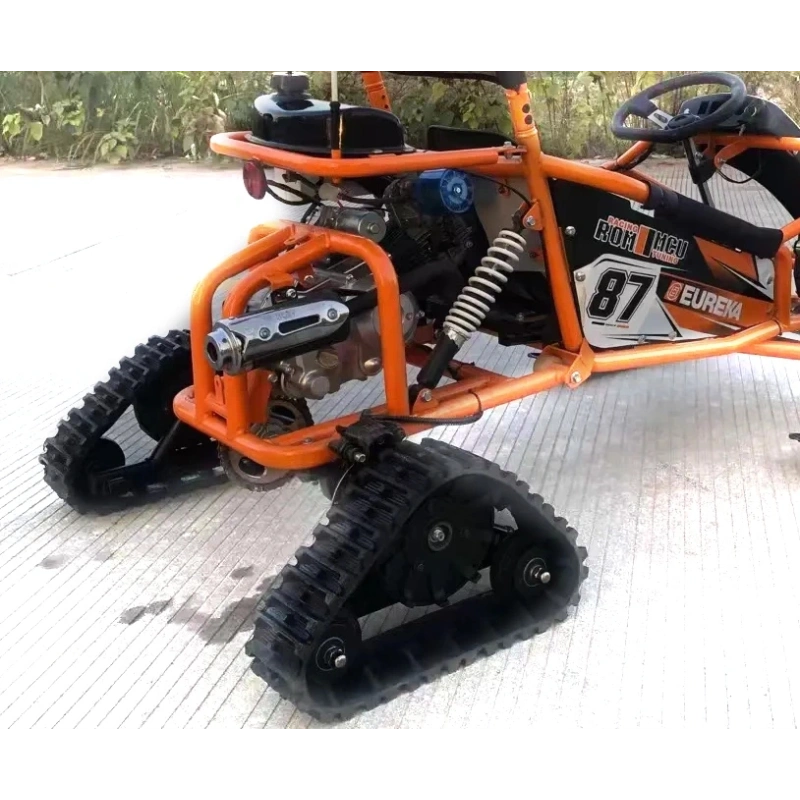 Zestaw napędowy gąsienicowy z ośką TM-01 do mini quada gokarta buggy
