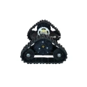 Zestaw śnieżny napędowy gąsienicowy z płozami i ośką STM-01 do mini quada gokarta buggy