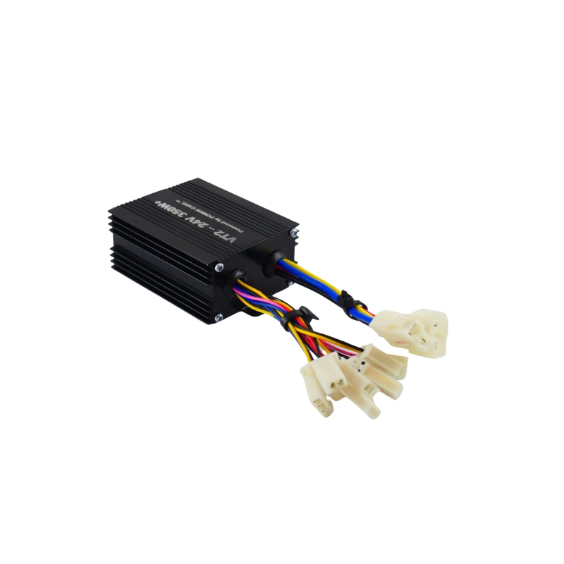 Sterownik silnika szczotkowego VT2 - 24V 350W+ 3 biegi do skutera quada gokarta roweru