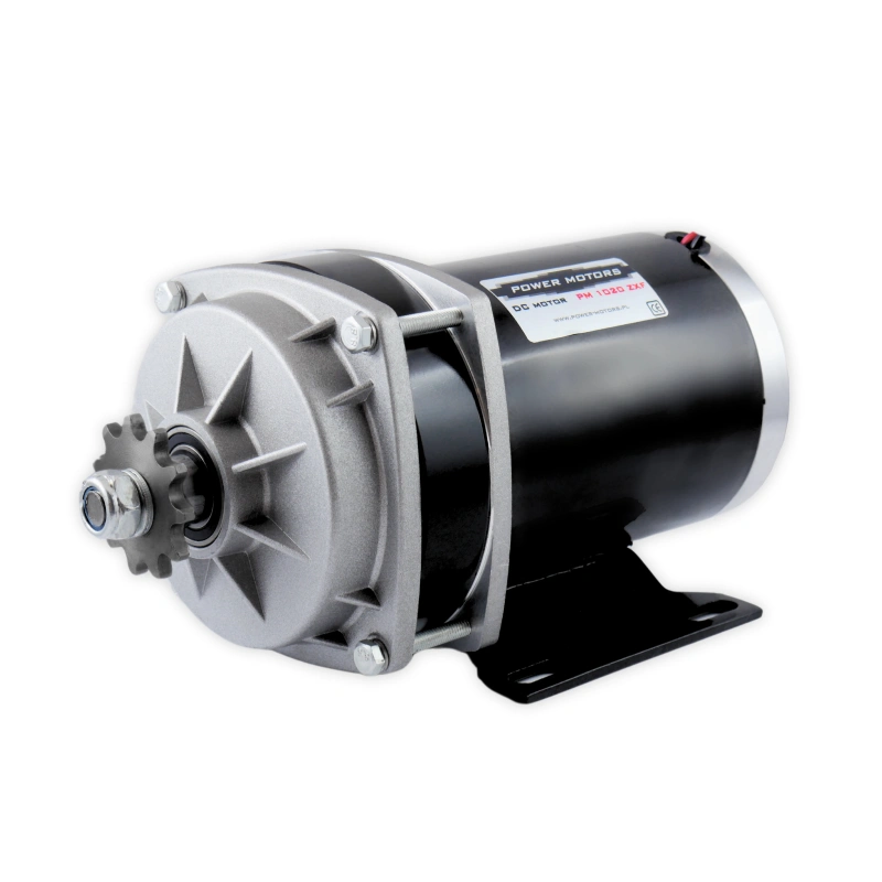 Silnik szczotkowy prądu stałego z motoreduktorem PM 1020ZXF 36V 800W