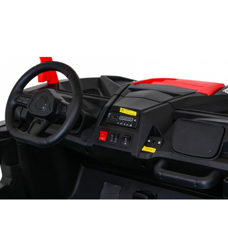 Elektryczny mini buggy na akumulator BUGGY Racing 15km/h - czerwony