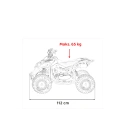 Mini quad spalinowy 49cc Renegade Highper