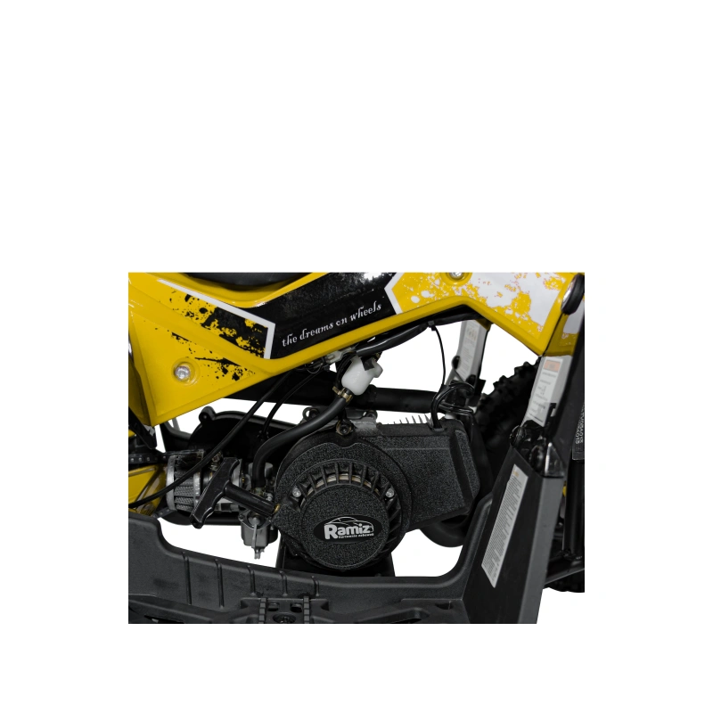 Mini quad spalinowy 49cc Renegade Highper - żółty