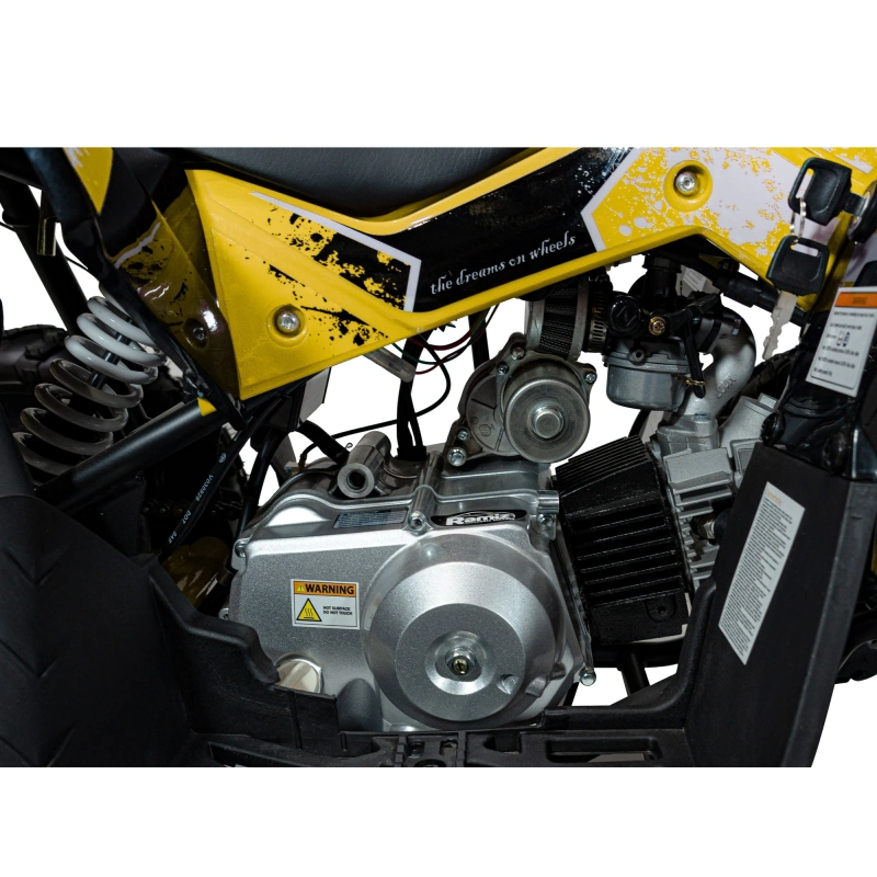 Mini quad spalinowy Renegade Highper 110cc - żółty