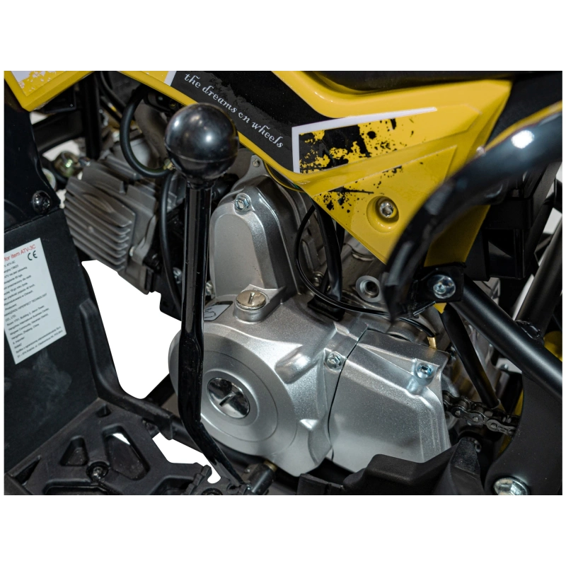 Mini quad spalinowy Renegade Highper 110cc - żółty