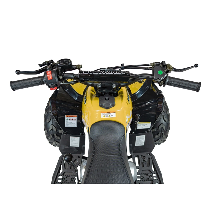 Mini quad spalinowy Renegade Highper 110cc - żółty