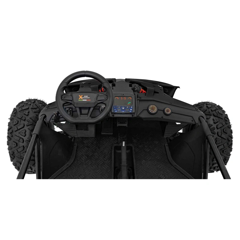 Dwuosobowe mini buggy gokart elektryczny - General 63 - 800W - czarny