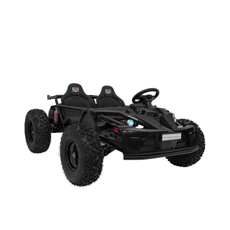 Dwuosobowe mini buggy gokart elektryczny - General 63 - 800W - czarny