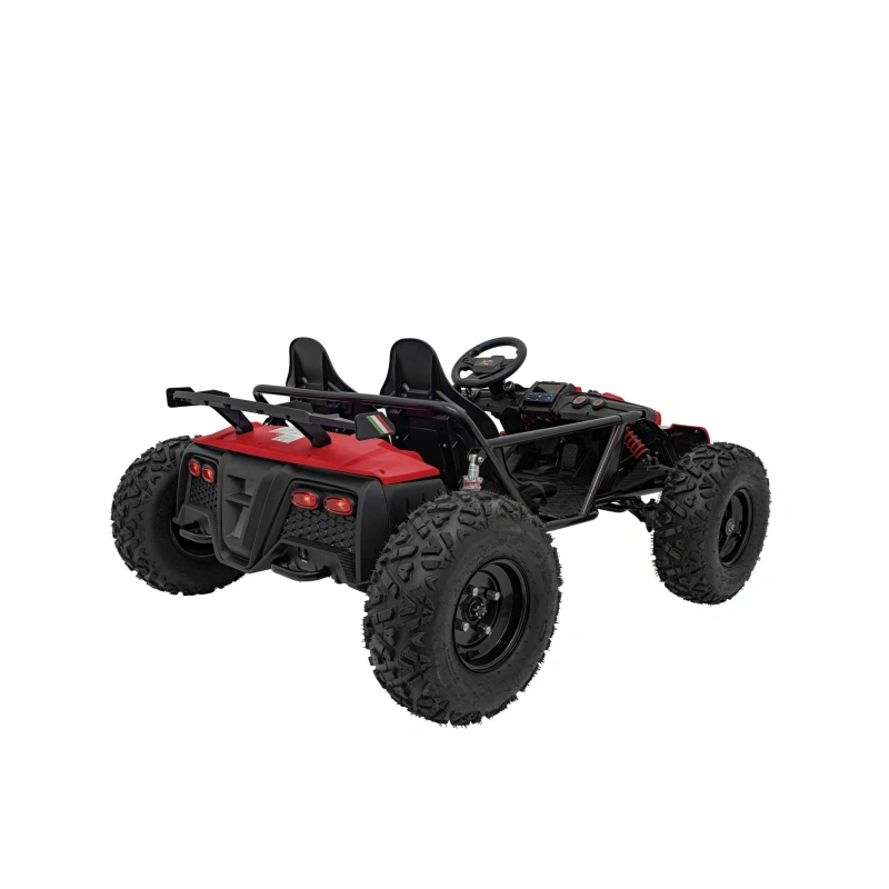 Dwuosobowe mini buggy gokart elektryczny - General 63 - 800W - czerwony