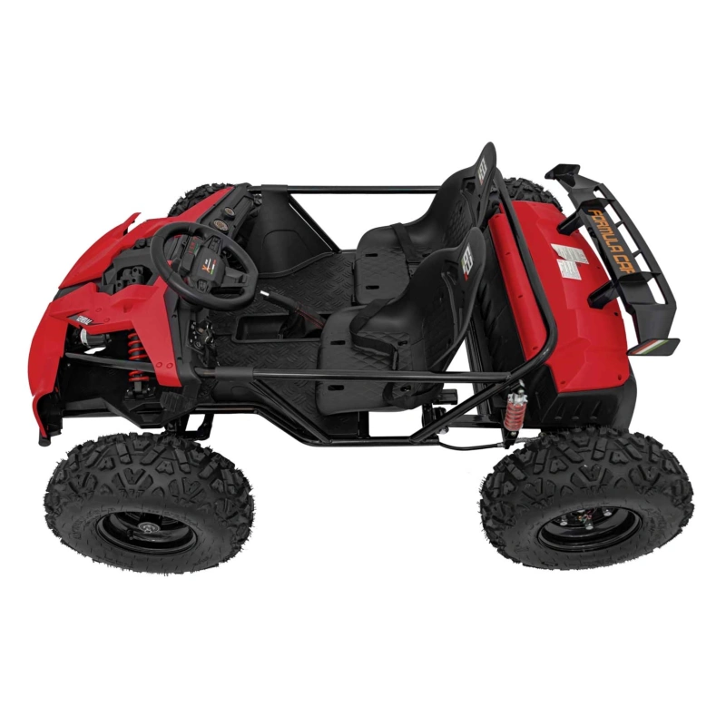 Dwuosobowe mini buggy gokart elektryczny - General 63 - 800W - czerwony